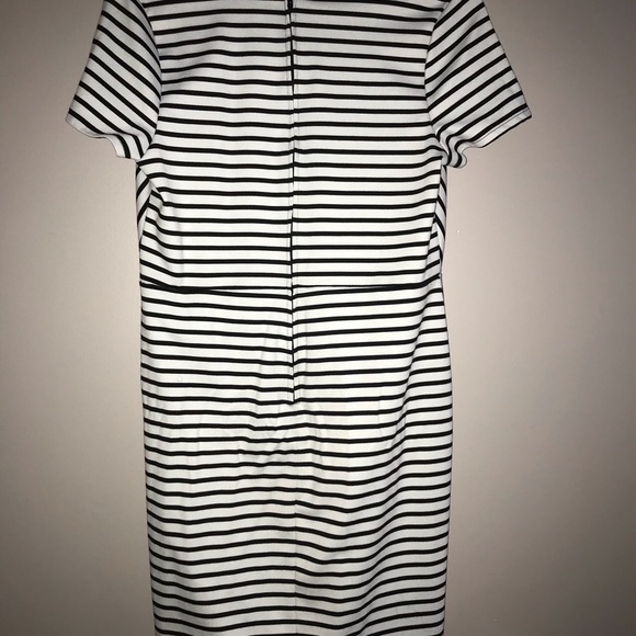 Black and White Striped Dress - Picture 4 of 4